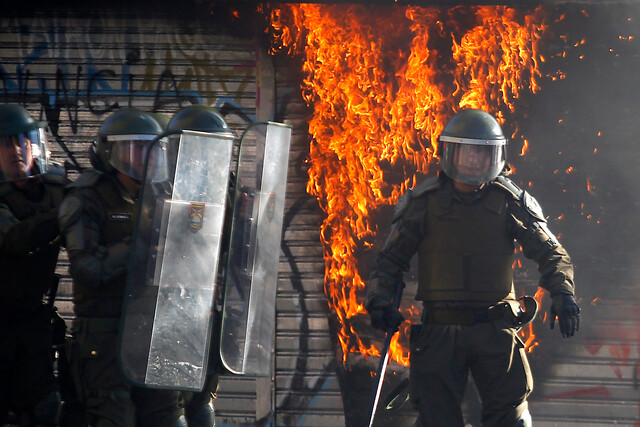 Violencia en Chile 2019 TRAYECTORIA POLÍTICA?