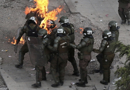 ¡Nuestros Carabineros!